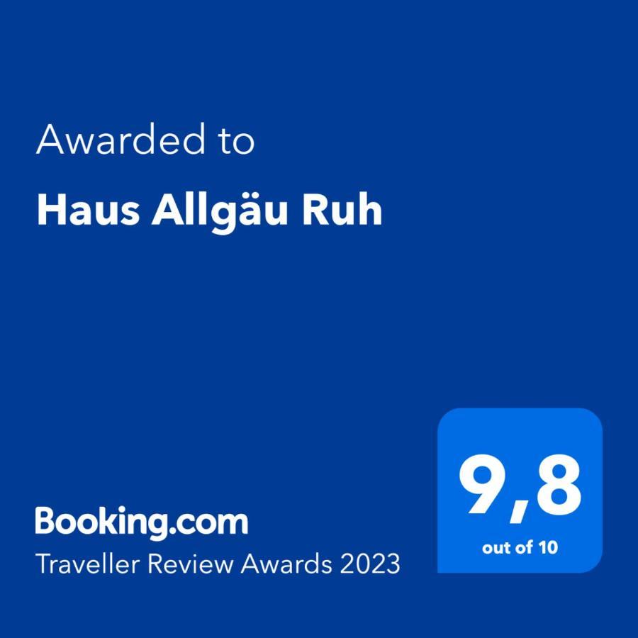Haus Allgaeu Ruh Διαμέρισμα Görisried Εξωτερικό φωτογραφία